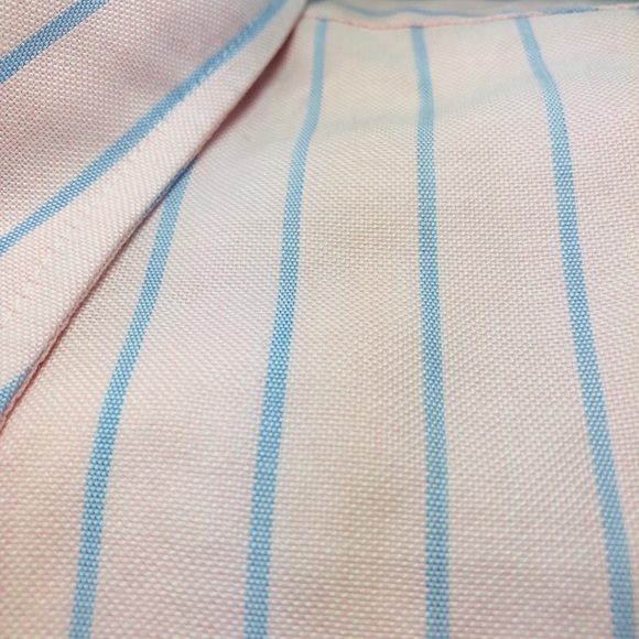 Private Club Pink w/Blue Stripes Button Down Shirt. Make an offer! - Picture 2 of 5